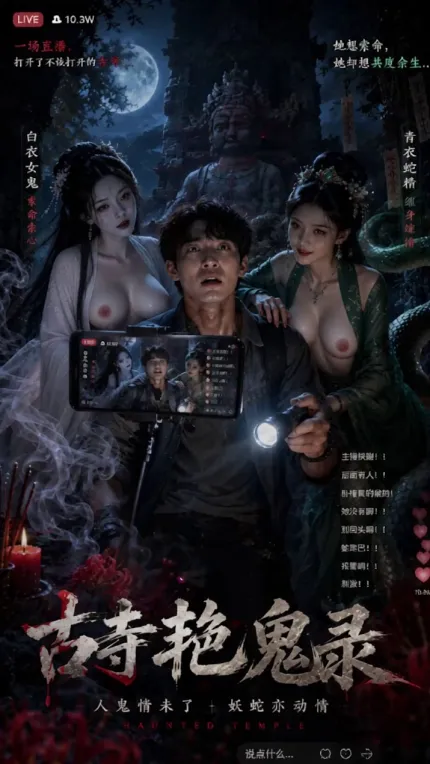 古寺艳鬼录 AI成人短剧 完整版 第1-15集