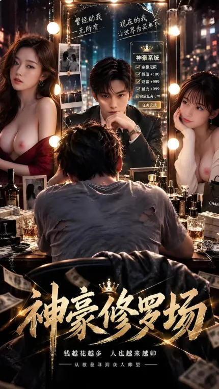 神豪修罗场 AI成人短剧 完整版 第1-2集