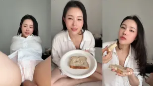 瑶瑶的恋足癖与精液面包 汐梦瑶