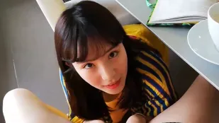 今天的早餐就是男友的精液