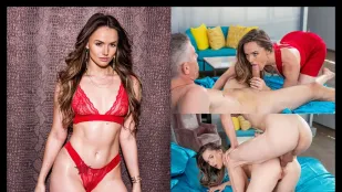 金发美女的被彻底的肛交和射精在她嘴里 Tori Black