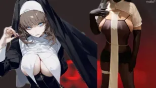 巨乳修女来袭无限喷水