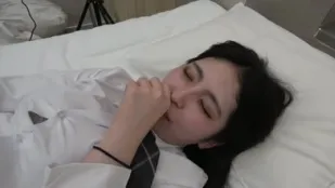 FC2PPV-4538147 F杯素人美女22认真开朗用最佳口交硬化肉棒中出