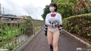 FC2PPV-3855575 超剃毛阴部首次POV户外曝光