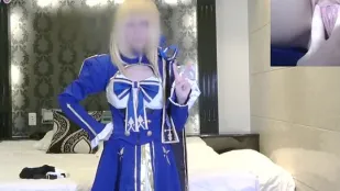 FC2PPV-4849827 细身却有E罩杯模特儿玩FateGrandOrder美少女塞弗尔特崩溃星光铁道联动使用透明震动棒自慰实录